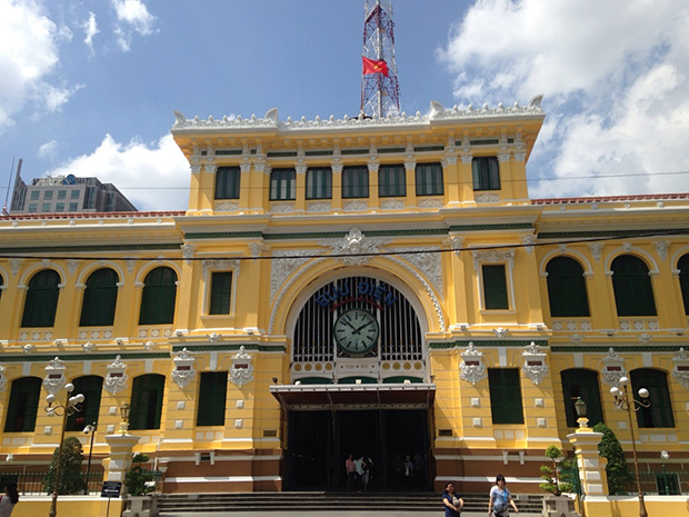 ベトナム・サイゴン中央郵便局